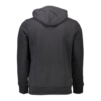 Napapijri Black Cotton Men Sweater - Urban Adventure Awaits