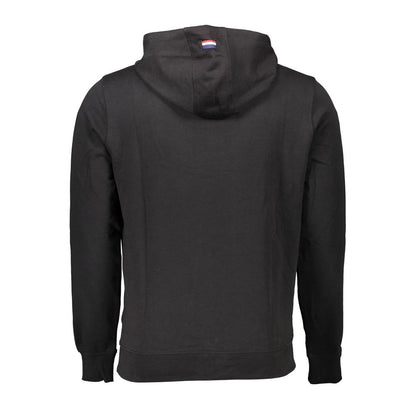 U.S. POLO ASSN. Black Hooded Cotton Men’s Sweatshirt