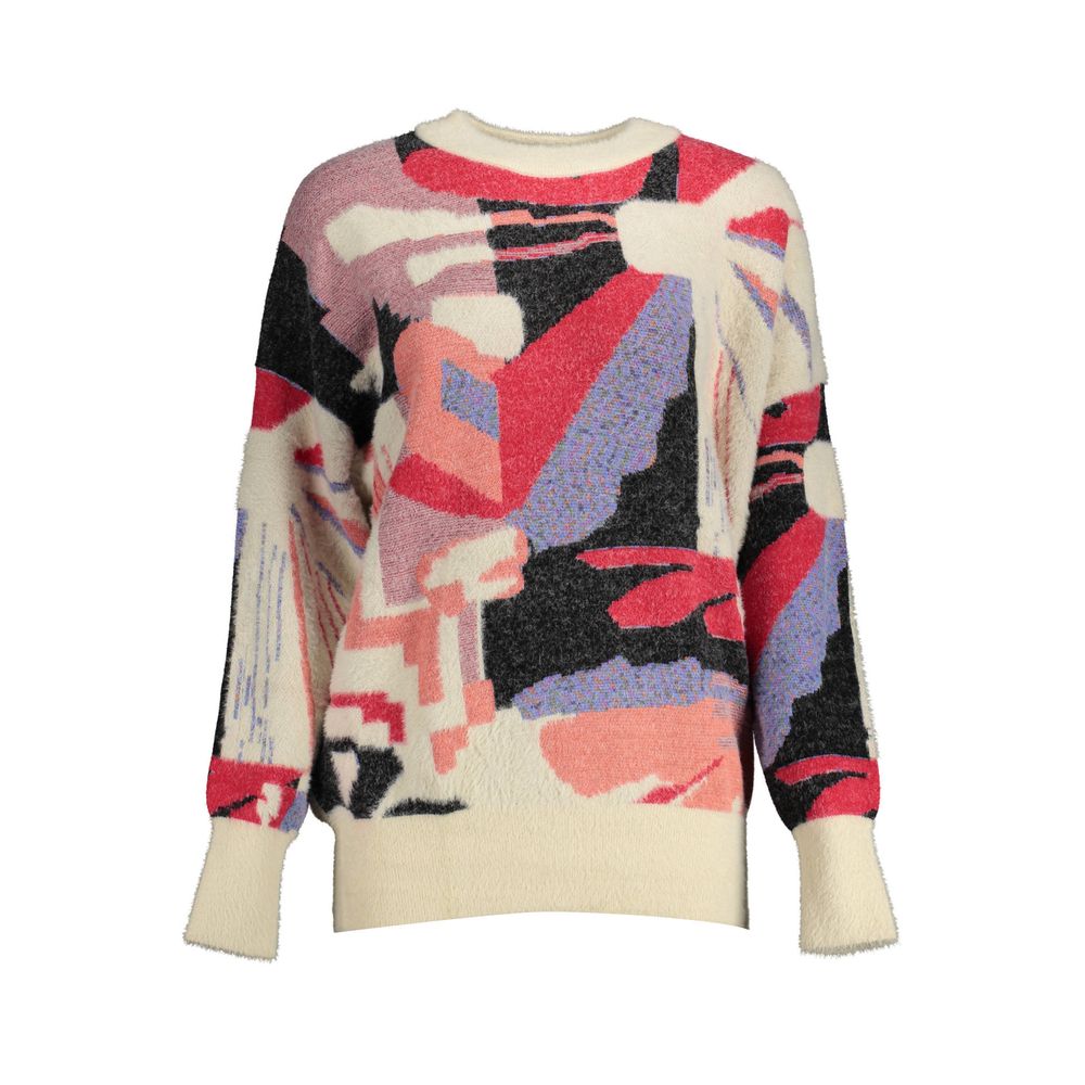 Desigual Multicoloured Oversized Jumper for Women