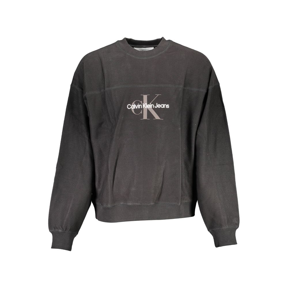 Calvin Klein Black Cotton Sweater