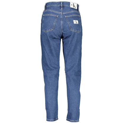 Calvin Klein Blue Cotton Jeans