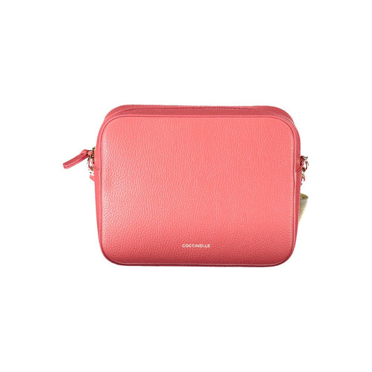 Coccinelle Pink Leather Handbag