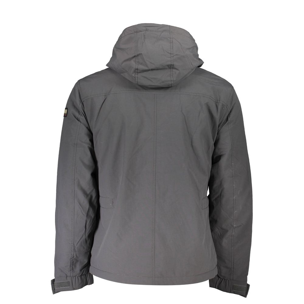 Napapijri Gray Polyamide Men's Jacket