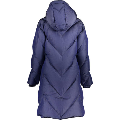 K-Way Long Goose Down Jacket with Hood