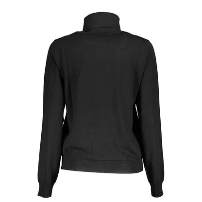 K-WAY Black Wool Turtleneck Sweater
