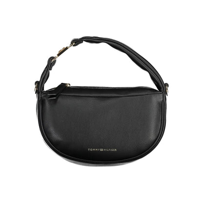 Tommy Hilfiger Black Handbag - Stylish and Sustainable Accessory