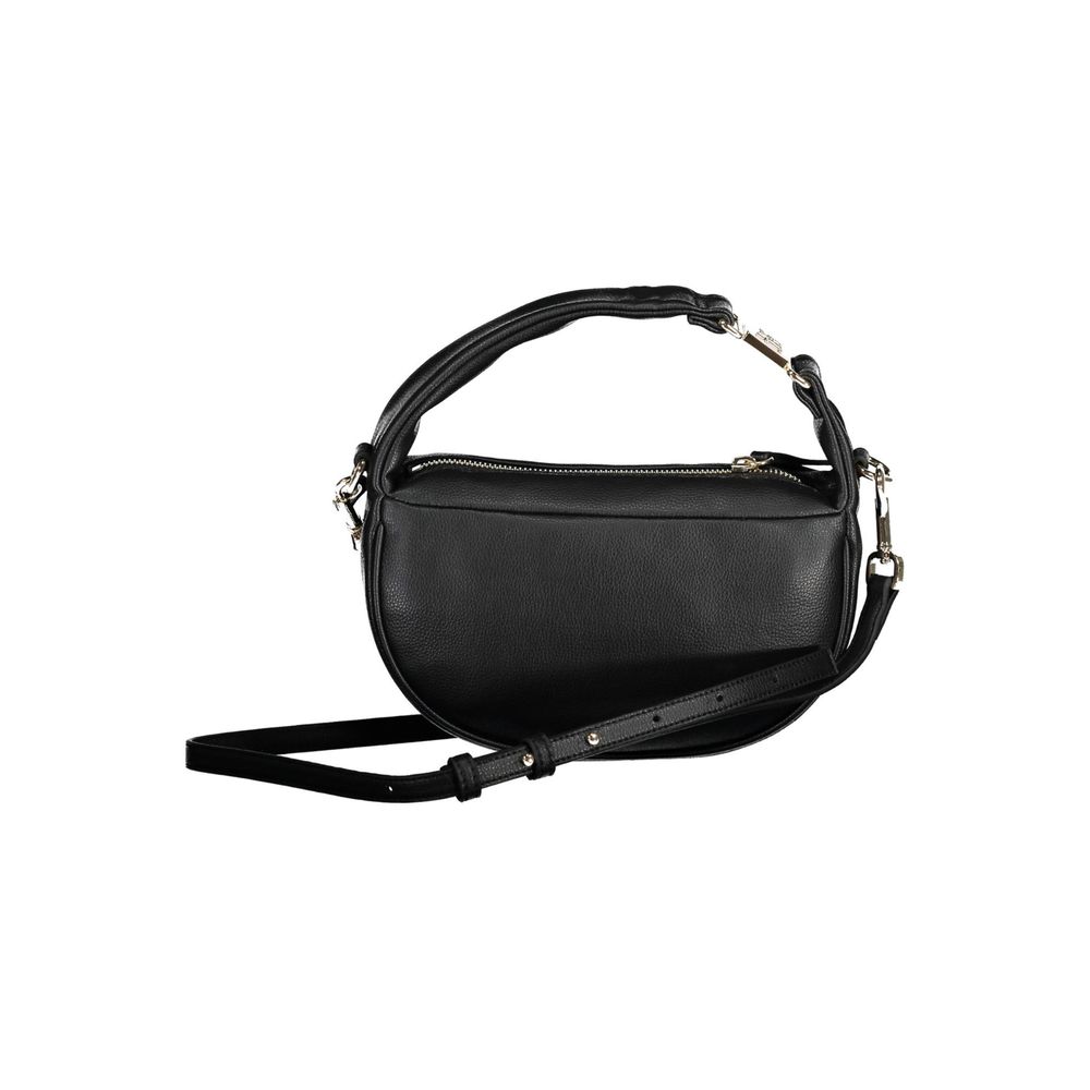 Tommy Hilfiger Black Handbag - Stylish and Sustainable Accessory