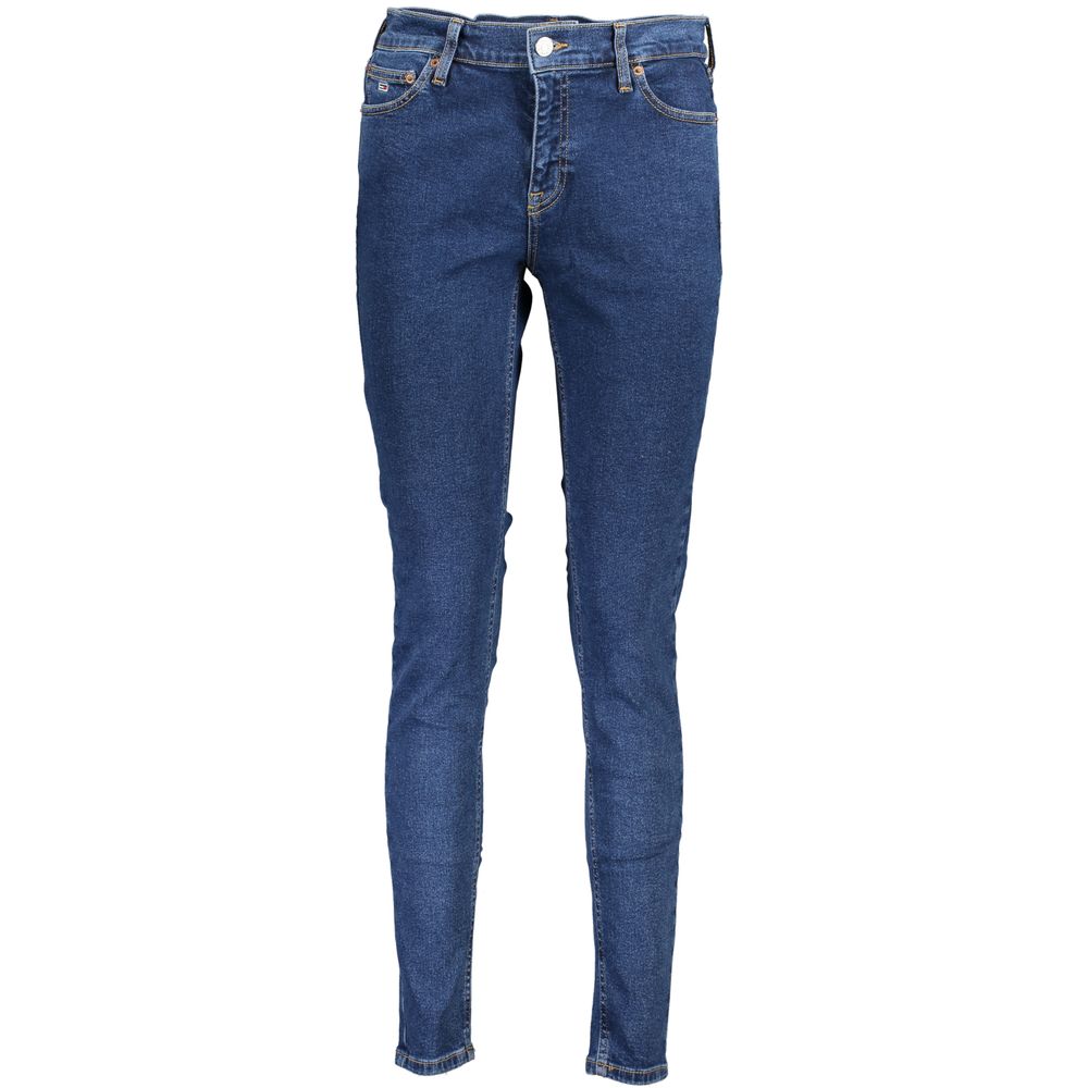 Tommy Hilfiger Blue Cotton Jeans - Nora Skinny Fit