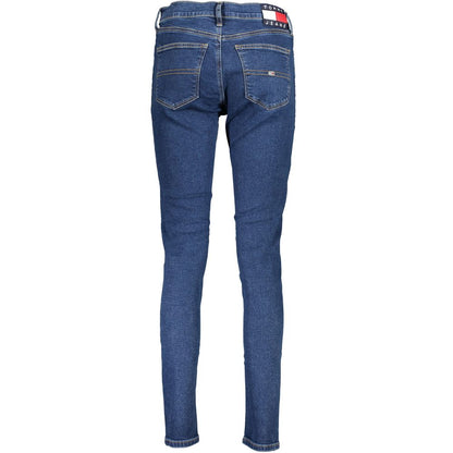 Tommy Hilfiger Blue Cotton Jeans - Nora Skinny Fit