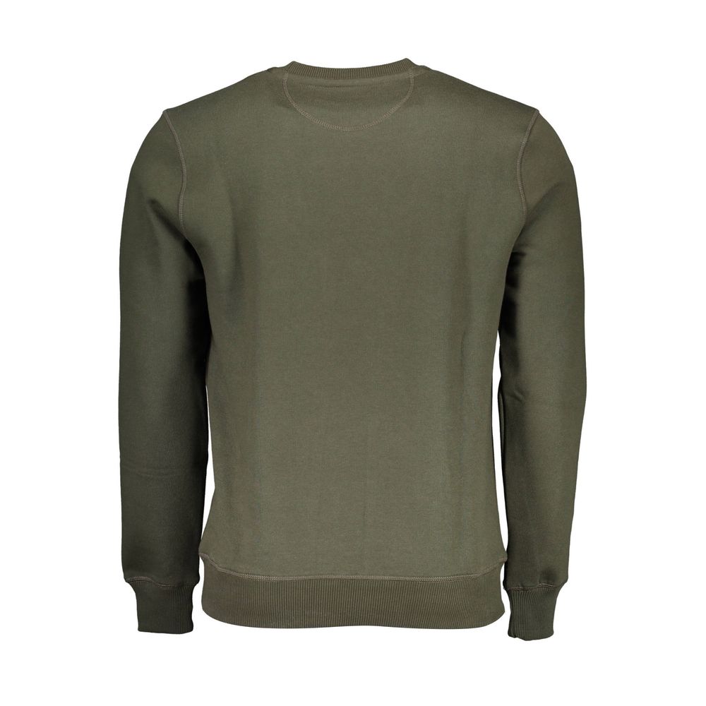 North Sails Green Cotton Sweater - Long Sleeve Crew Neck