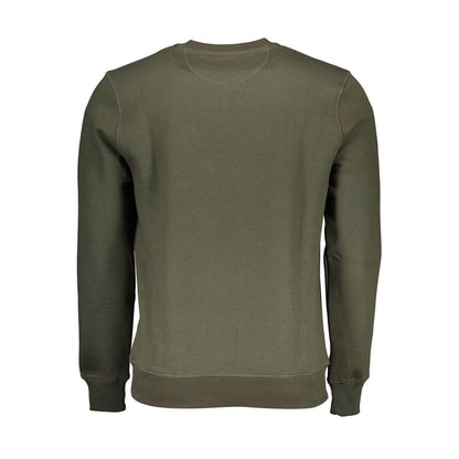 North Sails Green Cotton Sweater - Long Sleeve Crew Neck
