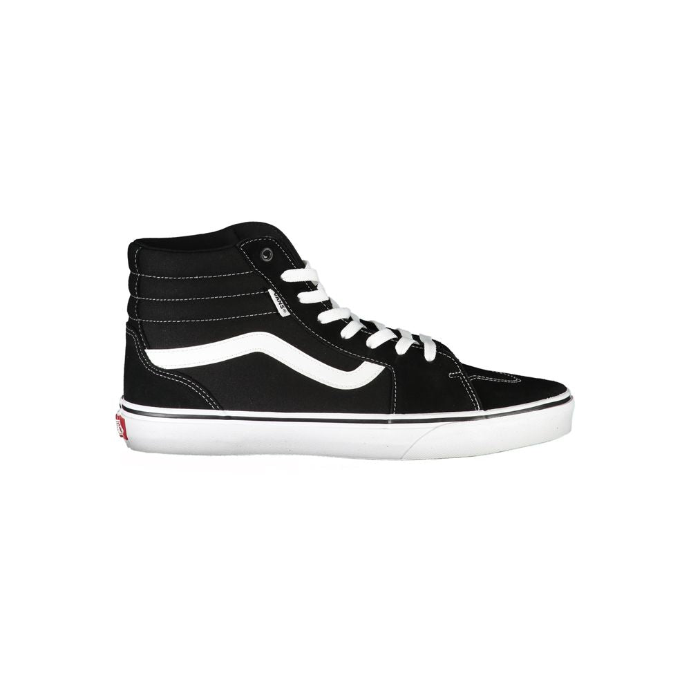 Vans Black Polyester Sneaker - Stylish Sports Footwear
