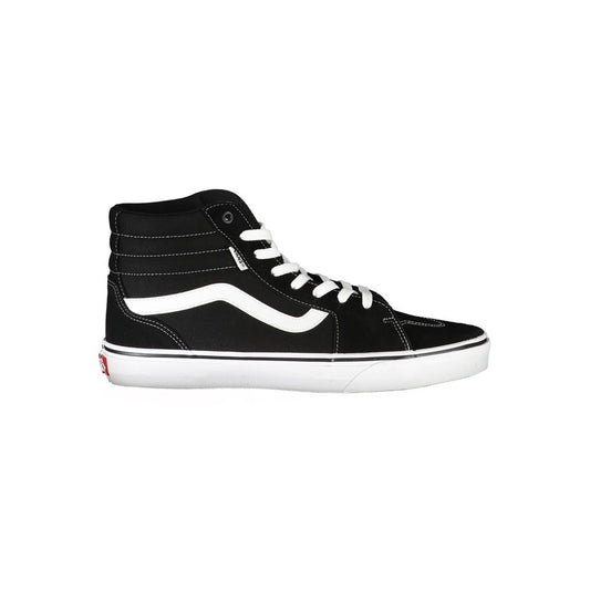Vans Black Polyester Sneaker - Stylish Sports Footwear