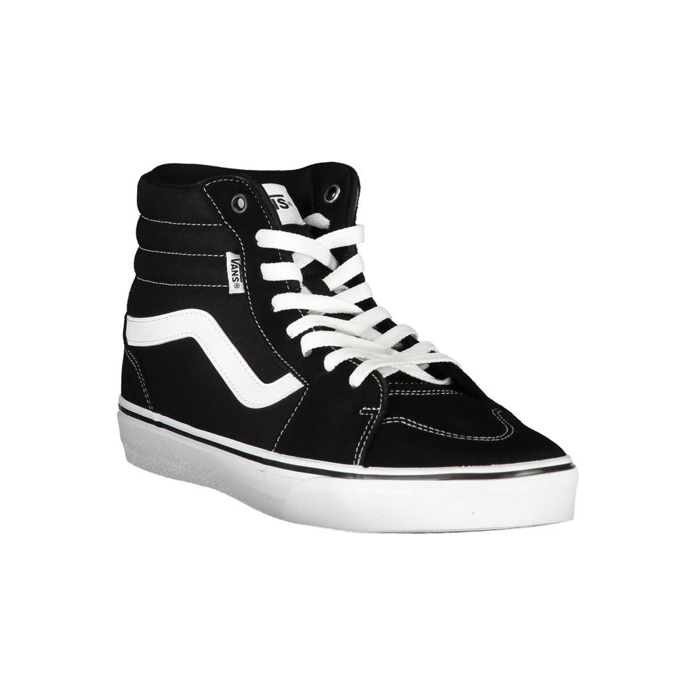 Vans Black Polyester Sneaker - Stylish Sports Footwear