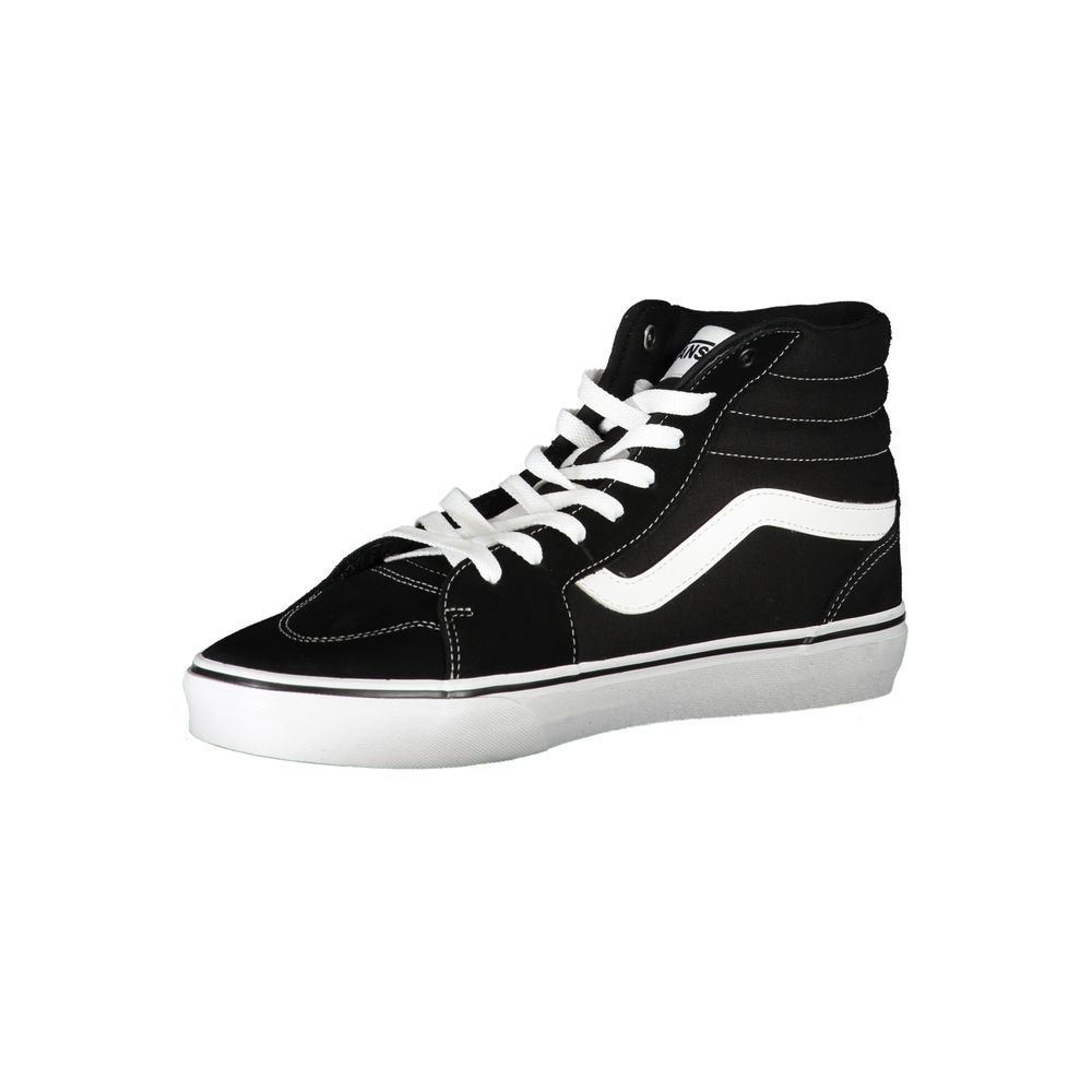 Vans Black Polyester Sneaker - Stylish Sports Footwear