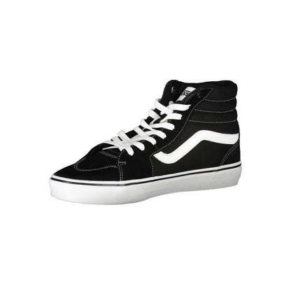 Vans Black Polyester Sneaker - Stylish Sports Footwear