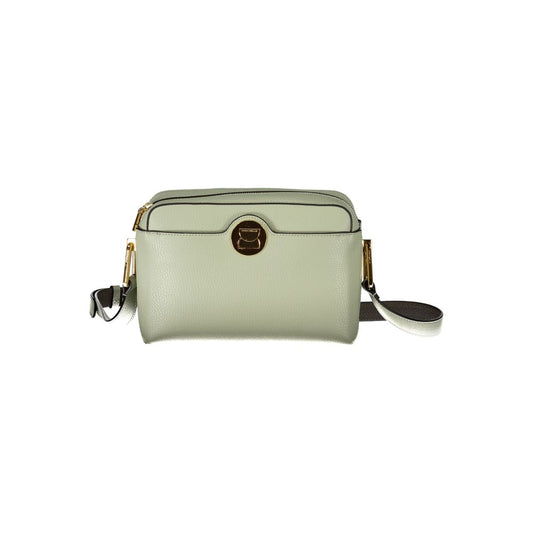 Coccinelle Green Leather Handbag – Effortless Everyday Elegance