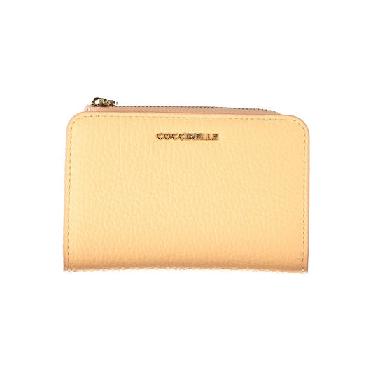 Coccinelle Orange Leather Wallet – An Icon of Modern Elegance