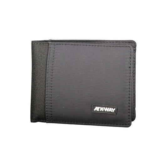 K-WAY Black Functional Men’s Wallet