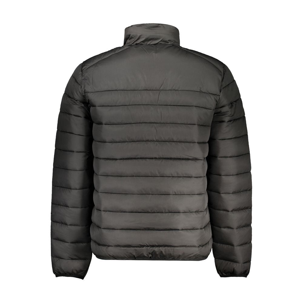 Fila Black Polyester Jacket - Butzbach Long Sleeve Water Repellent