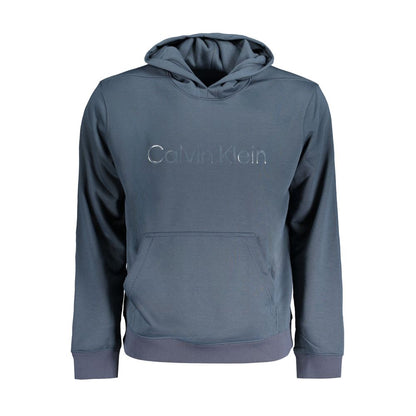 Calvin Klein Blue Polyester Hoodie