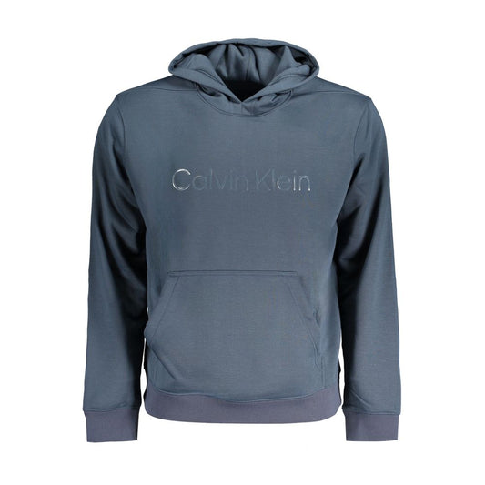Calvin Klein Blue Polyester Hoodie