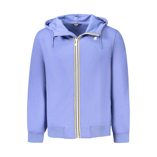 K-WAY Blue Hooded Sweatshirt for Men