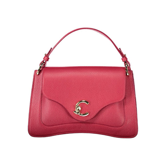 Coccinelle Red Leather Women Handbag - C-ME Bag