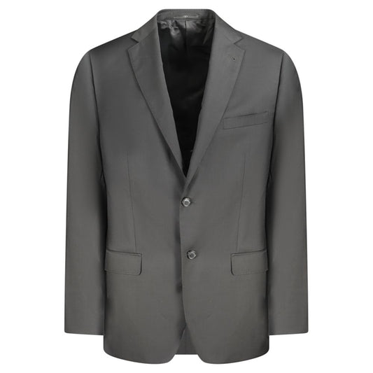 Valentino Black Wool Jacket - Timeless Elegance