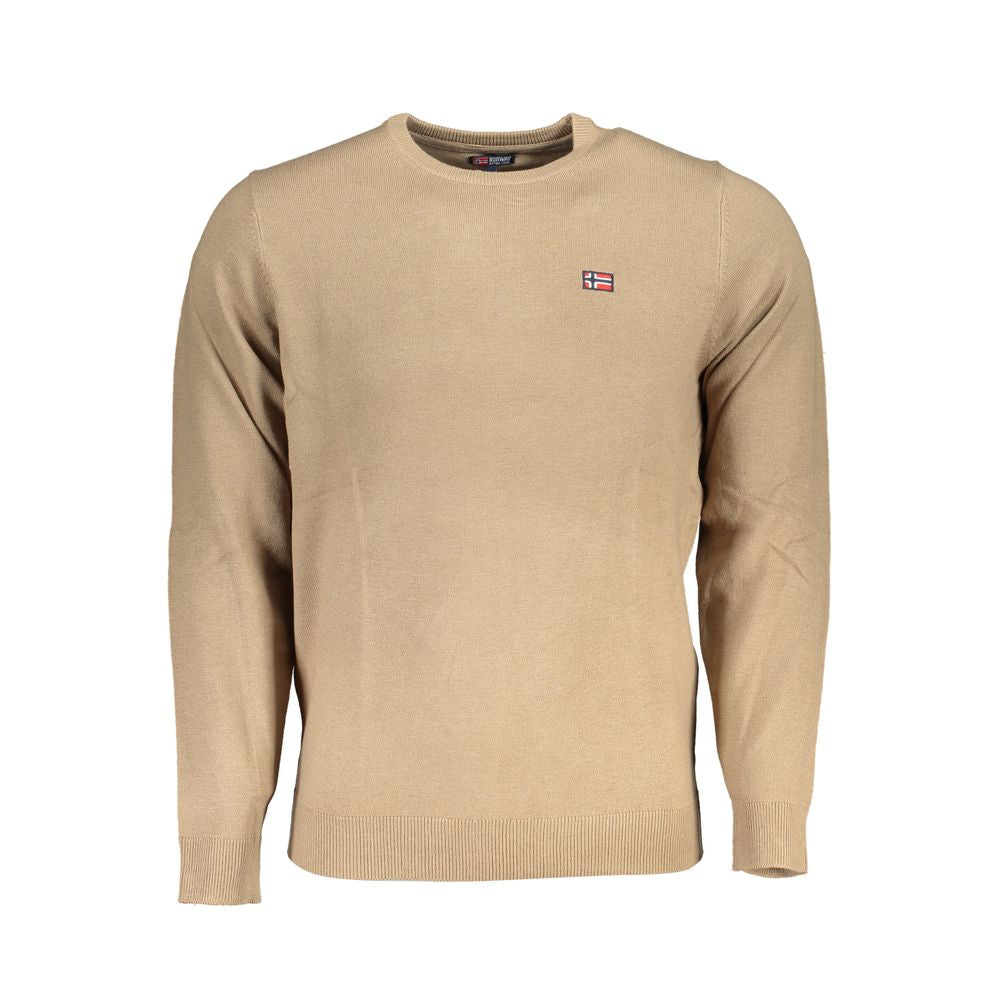 Norway 1963 Brown Men's Sweater