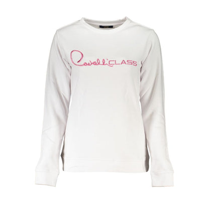 Cavalli Class White Women's Sweater