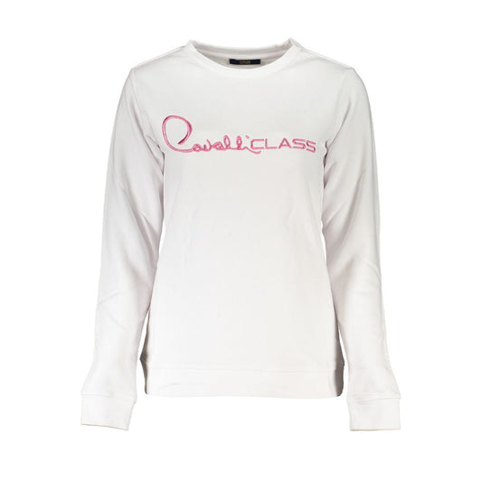 Cavalli Class White Women's Sweater