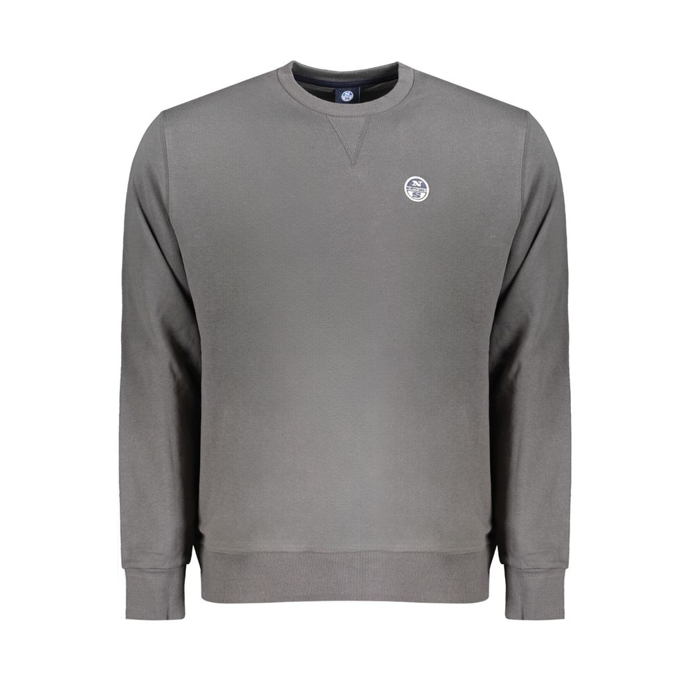 North Sails Men's Gray Cotton Sweater