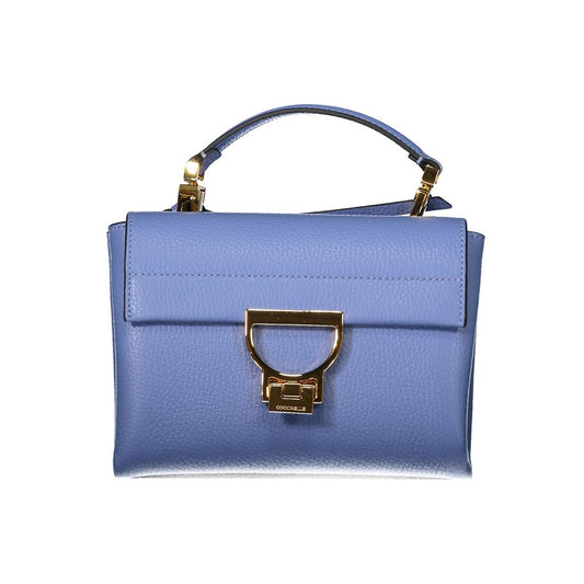 Coccinelle Arlettis Light Blue Leather Handbag