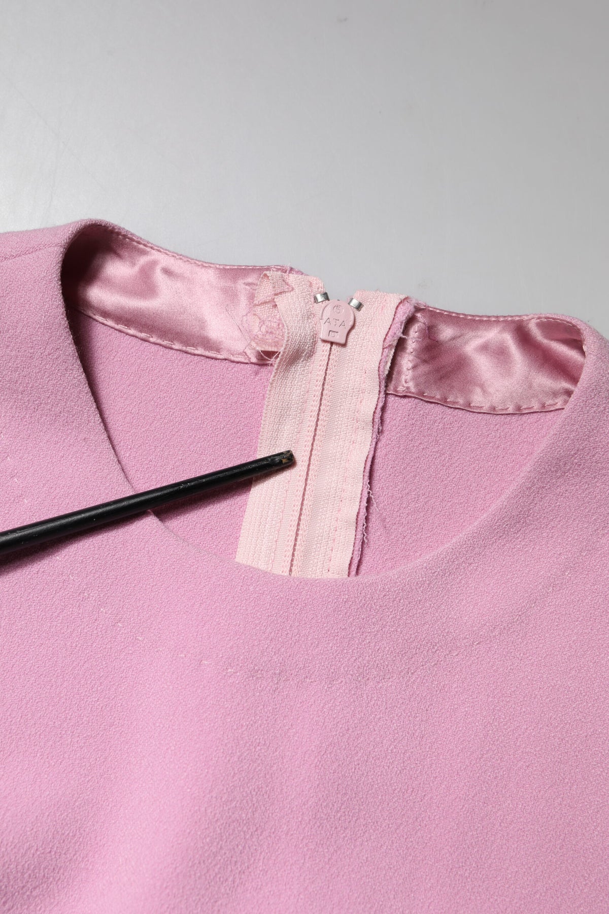 Dolce & Gabbana Pink Long Sleeves Sheath Mini Dress