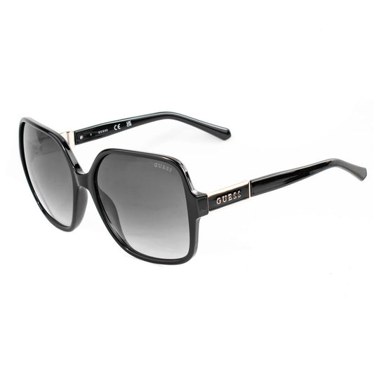 Guess Black Injected Cat-Eye Sunglasses with Grey Lenses for Women