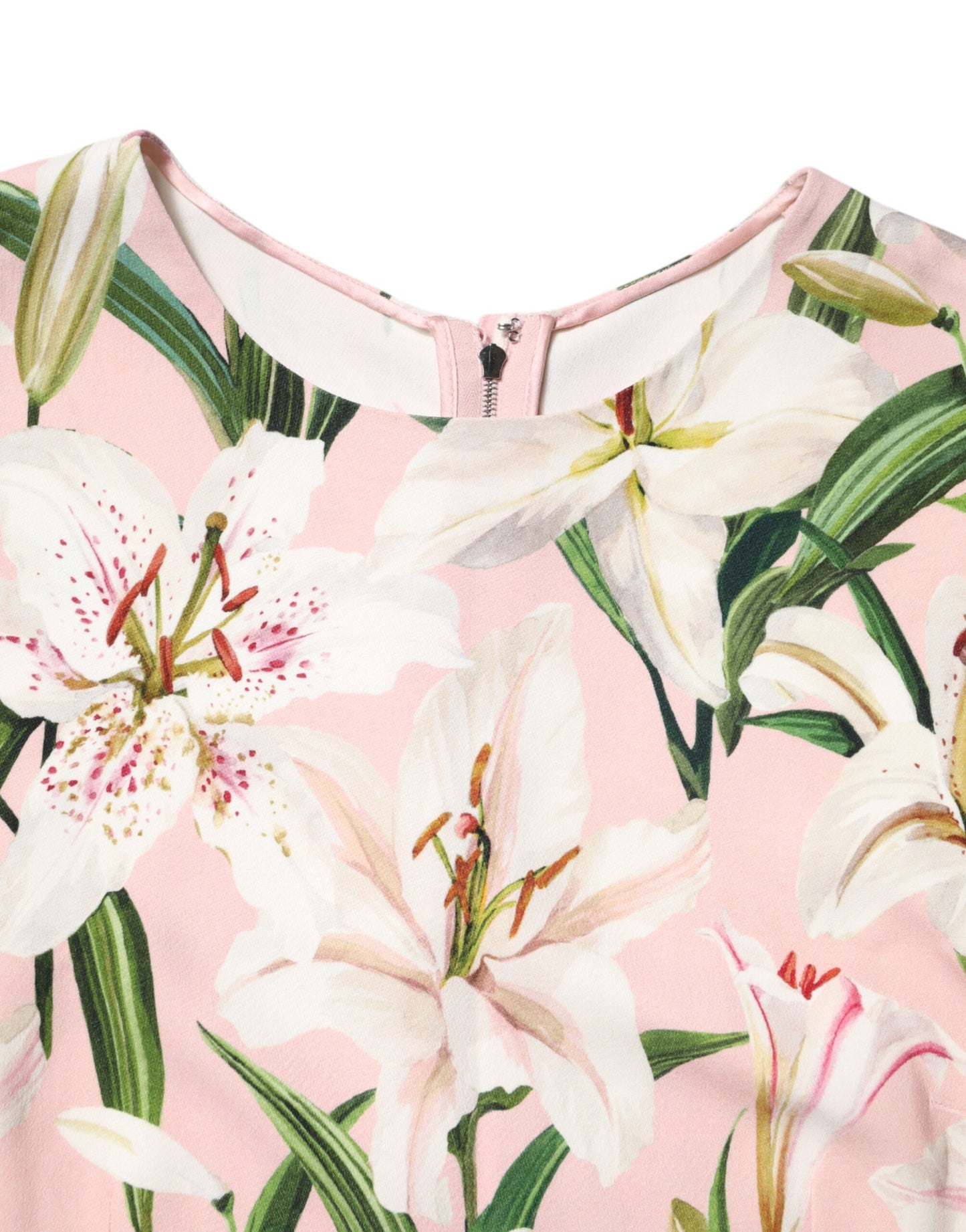 Dolce & Gabbana Multicolour Floral Print Round Neck Tank Top