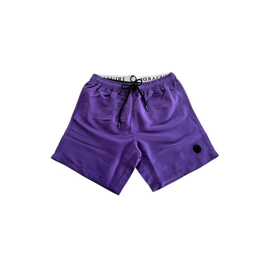 Trussardi Beachwear Purple Swim Shorts