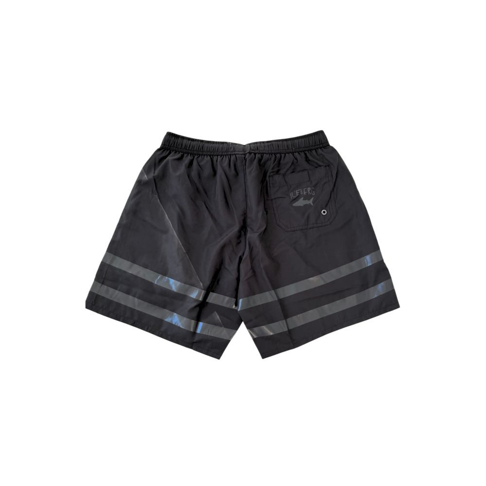 Iceberg Black Swimshorts for Men