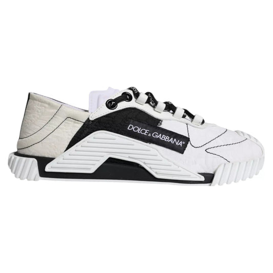 Dolce & Gabbana Low Top NS1 Sneakers - White & Black