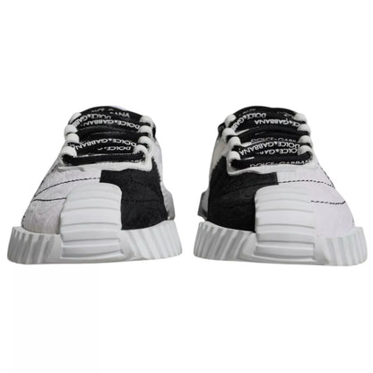 Dolce & Gabbana Low Top NS1 Sneakers - White & Black