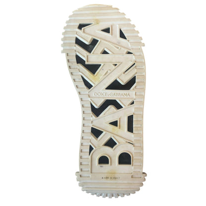 Dolce & Gabbana Low Top NS1 Sneakers - White & Black
