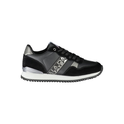 Napapijri Chic Black Lace-Up Sneakers