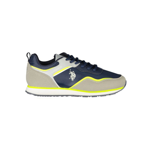 U.S. POLO ASSN. Blue Contrast Detail Sneakers