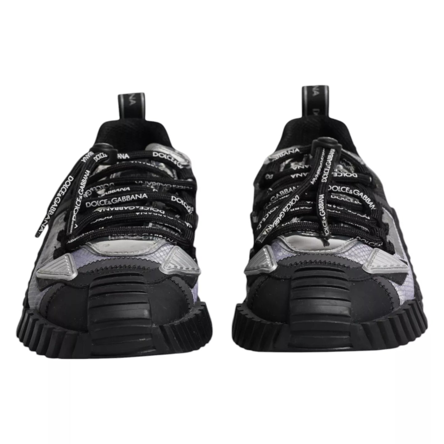 Dolce & Gabbana Multicolor Lace Up Low Top NS1 Sneakers