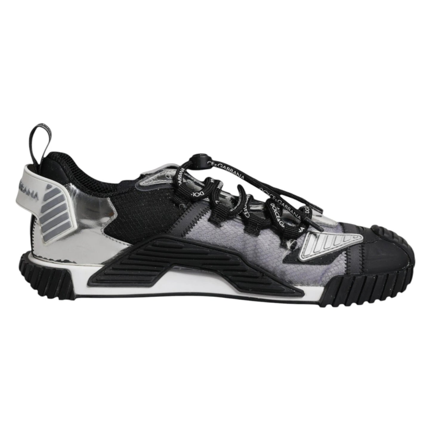 Dolce & Gabbana Multicolor Lace Up Low Top NS1 Sneakers