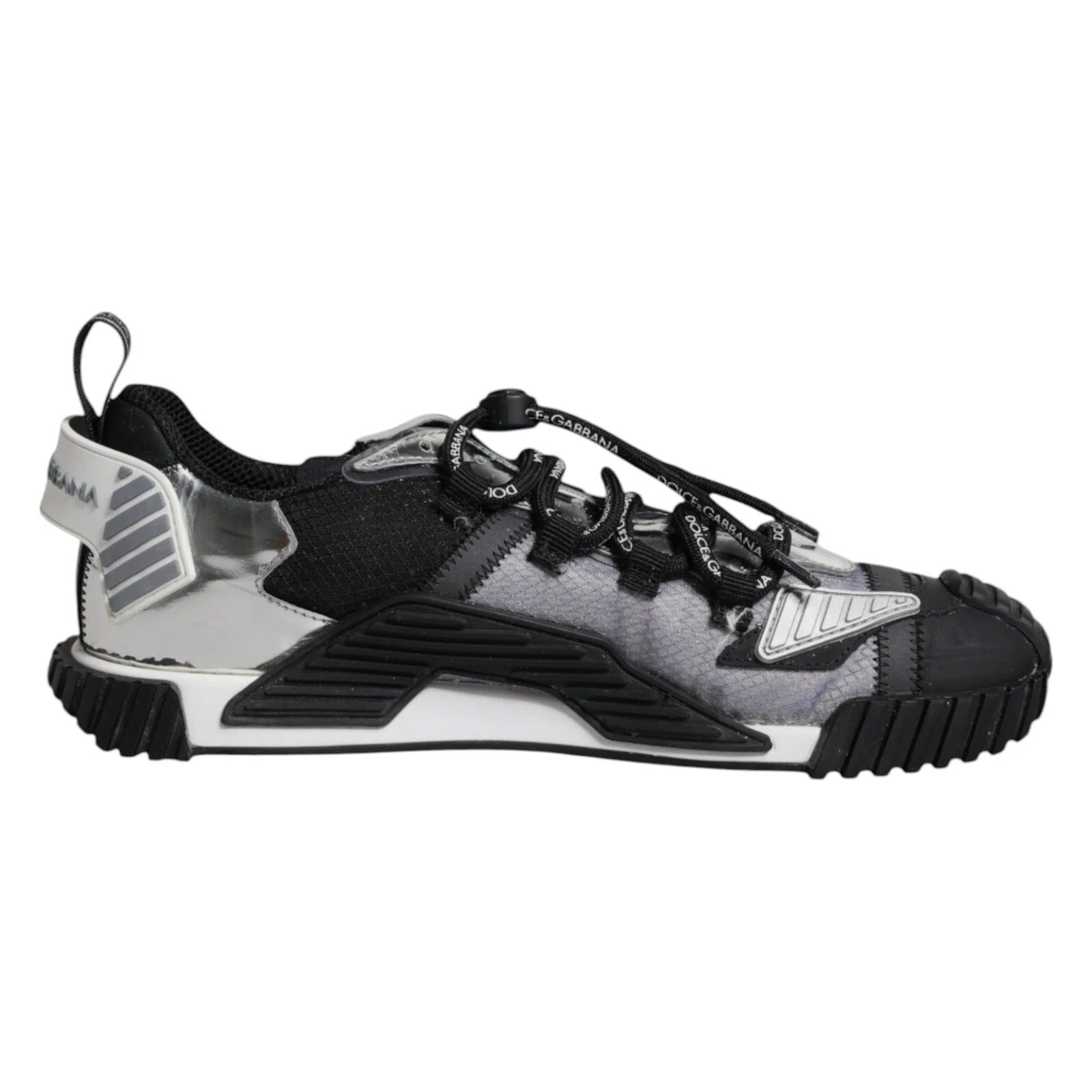 Dolce & Gabbana Multicolor Lace Up Low Top NS1 Sneakers