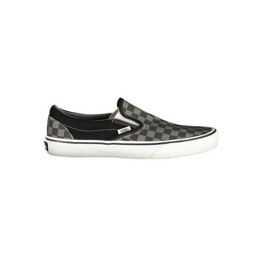 Vans Classic Slip-On Black Polyester Men Sneaker