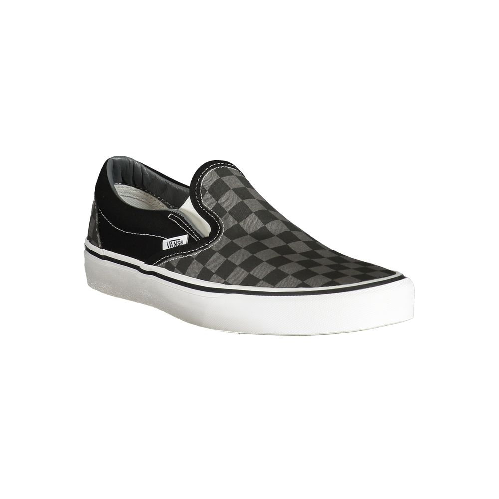 Vans Classic Slip-On Black Polyester Men Sneaker