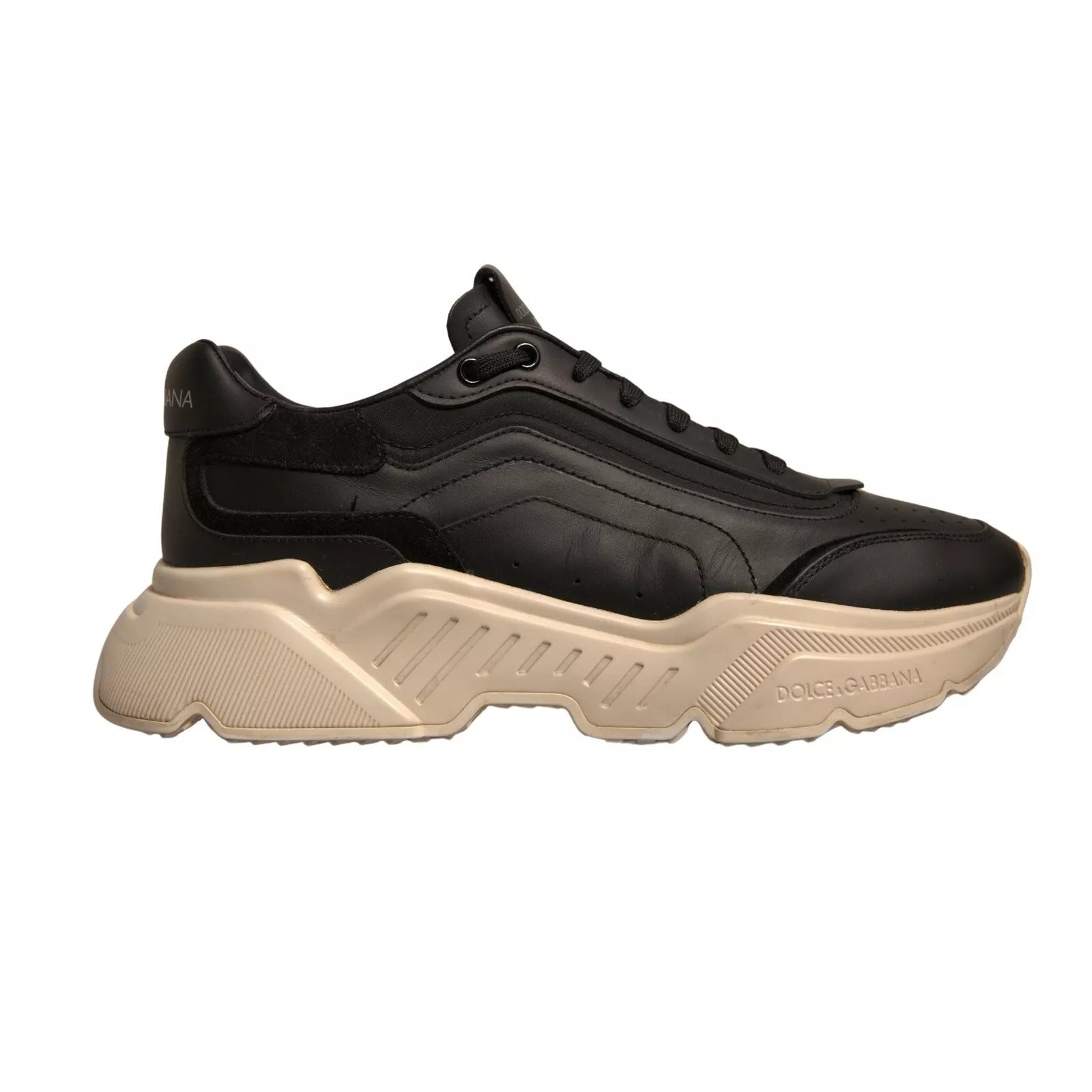 Dolce & Gabbana Daymaster Low Top Sneakers in Black and White